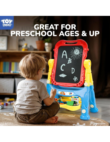 Caballete de Arte STEAM Life para Niños 4 en 1 Ajustable