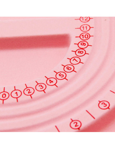 Tablero de Perlas H&W Rosa 32.7x24 cm para Joyería DIY