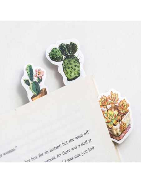 Stickers Estéticos de Suculentas KetA - 50 Piezas Verde