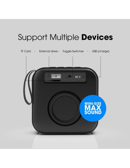 Altavoz Bluetooth SOAR Mini NBA San Antonio Spurs IPX4 Altavoz Bluetooth SOAR Mini NBA San Antonio Spurs IPX4