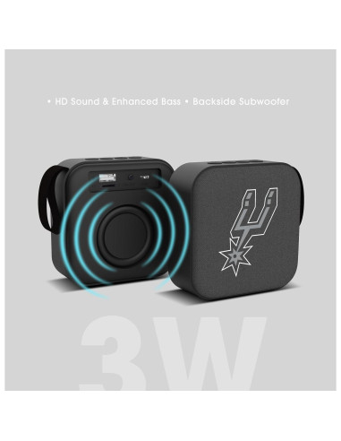 Altavoz Bluetooth SOAR Mini NBA San Antonio Spurs IPX4