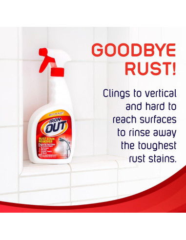 Gel en Spray Removedor de Manchas de Óxido Iron OUT 680g