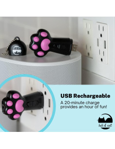 Juguete Láser Recargable para Gatos Luli & Cat - 3 Modos 2