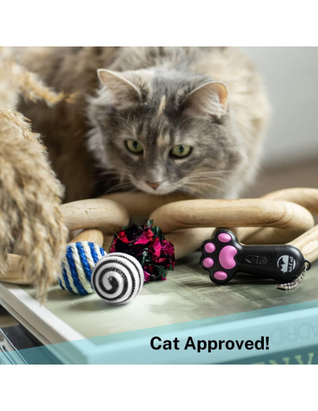 Juguete Láser Recargable para Gatos Luli & Cat - 3 Modos