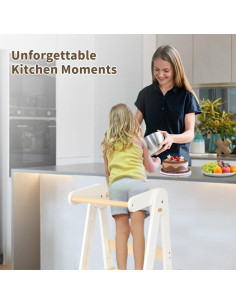 Torre de Aprendizaje Plegable TDKDHoming para Niños 1.5-6 años 2