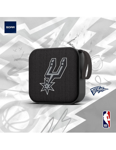 Altavoz Bluetooth SOAR Mini NBA San Antonio Spurs IPX4