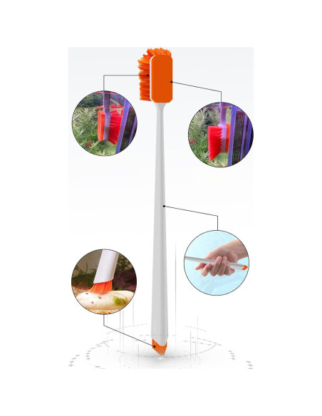 Limpiador de Acuarios Vimvins 30 cm - Raspador de Algas