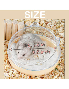 Contenedor de Baño de Arena Meow&Woof 16.5 cm Blanco 2