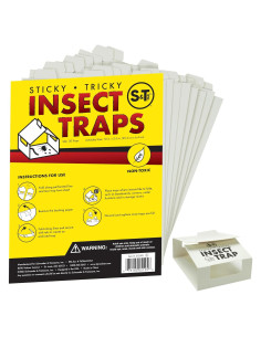 Trampas de Pegamento S&T INC. para Insectos 30 Unidades