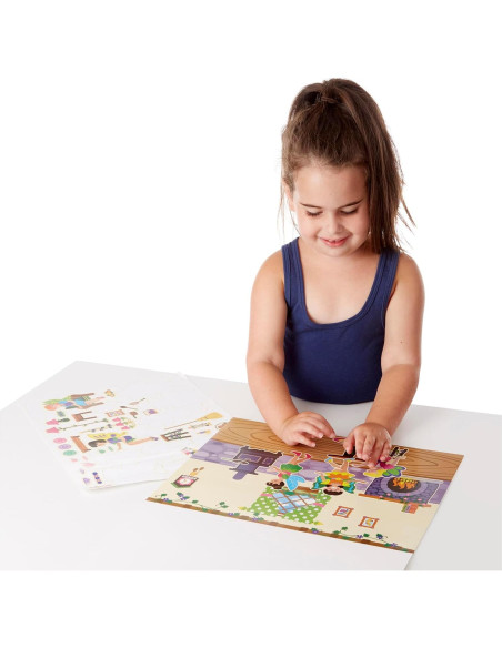 Almohadilla de Calcomanías Reutilizables Melissa & Doug Hadas