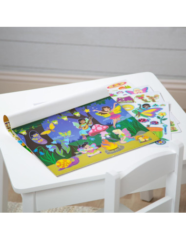 Almohadilla de Calcomanías Reutilizables Melissa & Doug Hadas