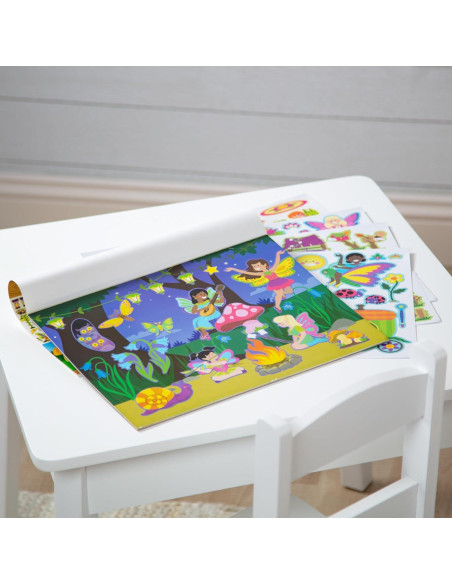 Almohadilla de Calcomanías Reutilizables Melissa & Doug Hadas