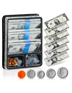 Juego de Dinero de Juguete Learn & Climb - 305 Billetes y Monedas