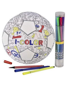 Balón Mini de Fútbol Franklin Sports con Marcadores 20 cm