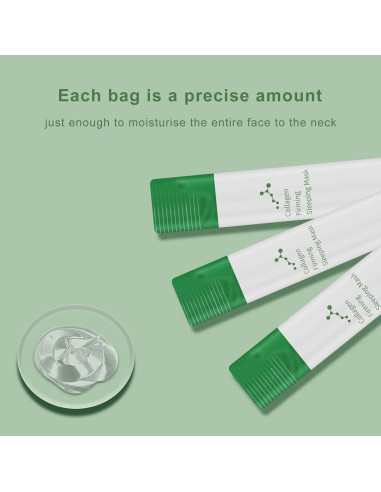 Mascarilla Facial de Noche Sea-Maid Colágeno 40 Piezas