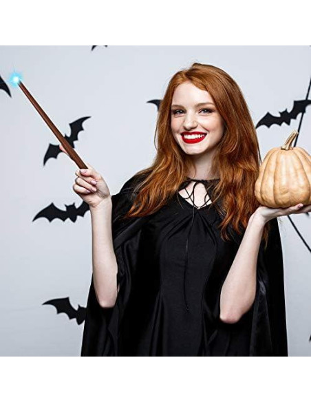 4 Varitas Mágicas Iluminadas con Luz y Sonido Sumind