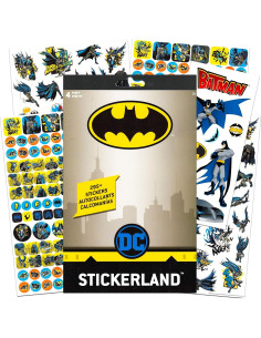 Conjunto de Calcomanías Liga de la Justicia DC Comics 350 Piezas 2