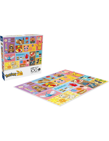Rompecabezas 100 Piezas Pokémon Buffalo Games - Golosinas