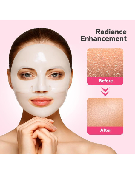 Mascarilla Facial de Bio-Colágeno FairyFace - 5 Unidades Mascarilla Facial de Bio-Colágeno FairyFace - 5 Unidades