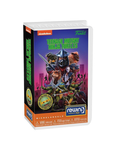 Funko Rewind Tortugas Ninja Michelangelo 8.5cm