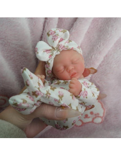 Muñeca Reborn Mini de Silicona Mire & Mire 17.78 cm Realista 2