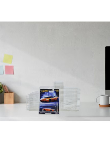 20 Cajas Protectoras para Hot Wheels - Almacenamiento Plegable 16.5x13.3 cm