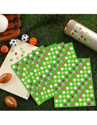 3000 Calcomanías Deportivas Geyee para Niños Multicolor