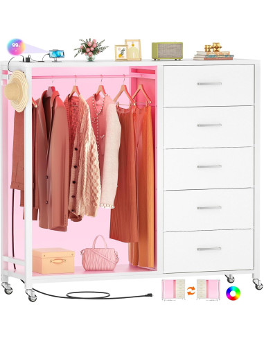 Cajonera Cyclysio CS-5C con 5 Cajones, Estación de Carga y LED