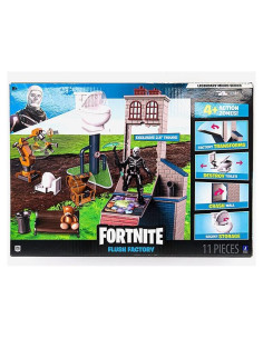 Playset Fortnite Flush Factory Jazwares con Figura Skull Trooper