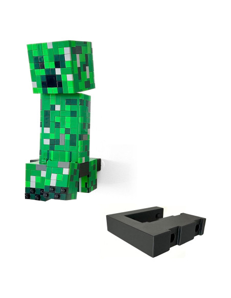Soporte de Pared para LEGO Minecraft El Creeper 21276 - Instalación Fácil