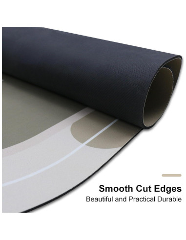 Alfombra de baño antideslizante YCTMALL 67.8x42.9cm Beige