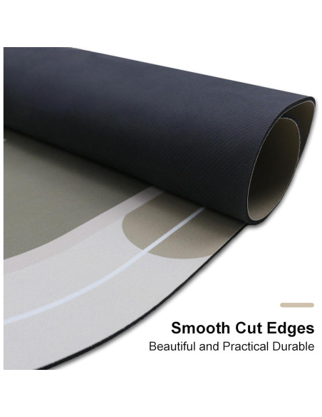 Alfombra de baño antideslizante YCTMALL 67.8x42.9cm Beige Alfombra de baño antideslizante YCTMALL 67.8x42.9cm Beige