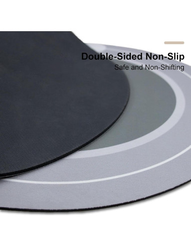 Alfombra de baño antideslizante YCTMALL 67.8x42.9cm Beige