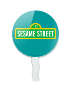 Conjunto de Palillos para Cupcakes Plaza Sésamo - 6 Piezas 2