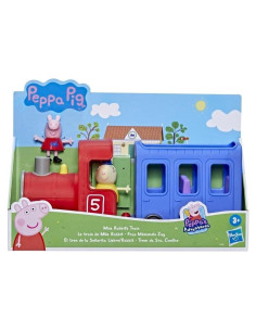 Tren de Miss Rabbit Peppa Pig Juguete Desmontable 2 Figuras