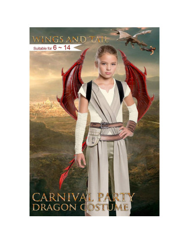 Alas de Dragón Demonio NewL para Niños 60 cm - Halloween 2025