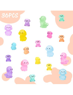 36 Mini Figuras de Perro Luminiscentes HOMICO para Decoración 2