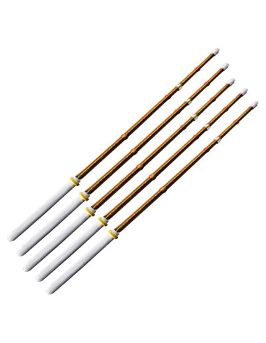 Juego de 5 Bastones Kendo Figures Toy Company para Figuras de Lucha