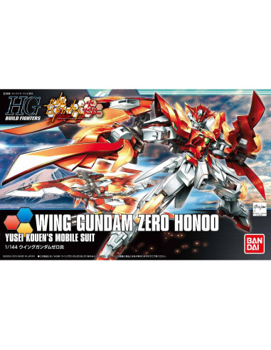 Kit de Modelo Gundam Wing Zero Flame Bandai 1/144