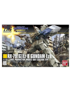 Kit de Modelo Gundam Ez8 Bandai Hobby 1/144 Articulado