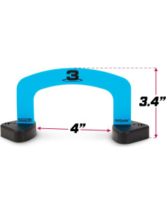 Juego de Golf Putt-Thru Croquet GoSports - 9 Puertas, 4 Pelotas 2