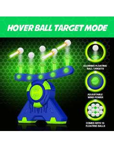 Juguete de Tiro BAODLON con Objetivos Flotantes y Dardos 2