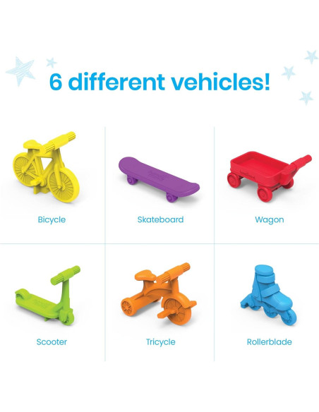 Contadores de Ruedas del Vecindario hand2mind - Juguetes Matemáticos