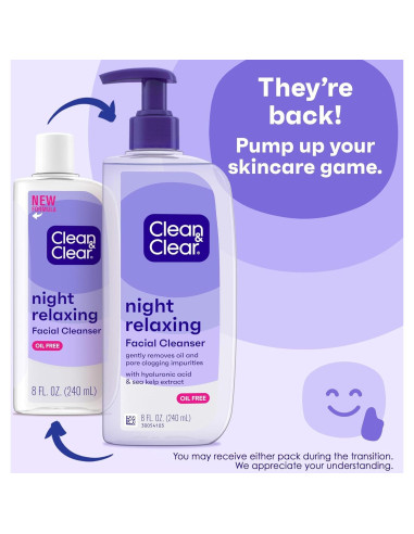 Clean & Clear Paquete 2 Limpiadores Faciales 240 ml
