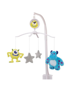 Móvil Musical Peluche Disney Monsters, Inc. Sully y Mike