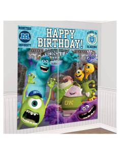Kit de Decoración de Pared Disney Monsters University 5 Piezas