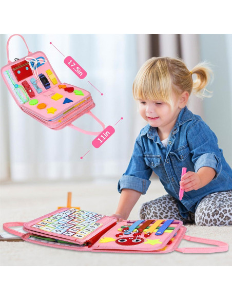 Tablero Ocupado Montessori Esjay para Niños 3+ Caballo de Hada Tablero Ocupado Montessori Esjay para Niños 3+ Caballo de Hada