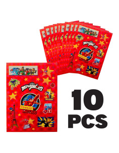 Kit de Fiesta Miraculous Ladybug con Stickers y Decoraciones