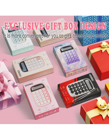 Calculadora Mecánica VEWINGL JN-660 Pantalla LCD 12 Dígitos