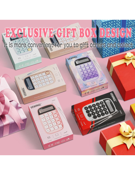 Calculadora Mecánica VEWINGL JN-660 Pantalla LCD 12 Dígitos